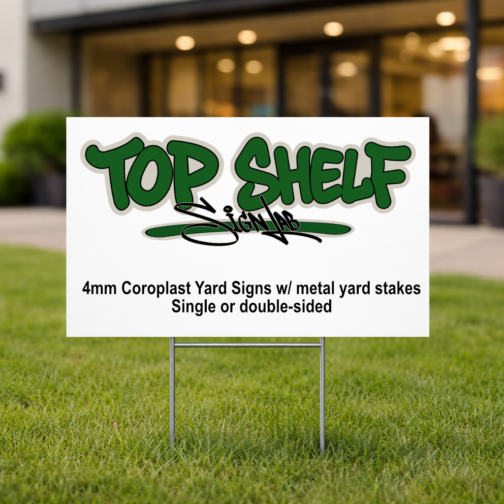 Yard Signs - 10 Pack