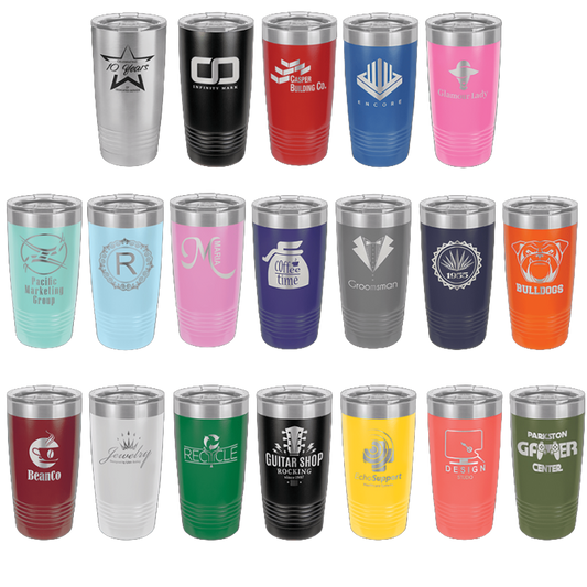 Silver Polar Camel 20 oz. Ringneck Tumbler with Slider Lid