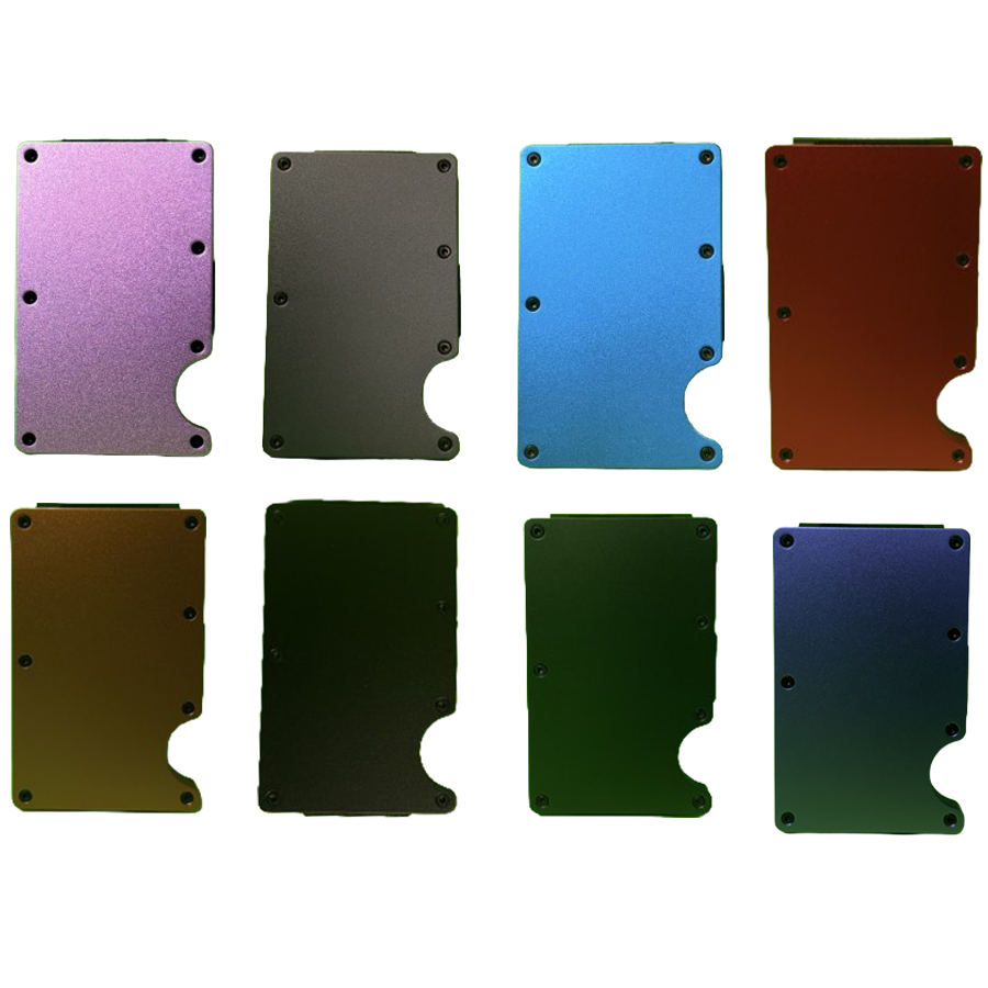 Metal Wallets - RFID Blocking w/ Money Clip