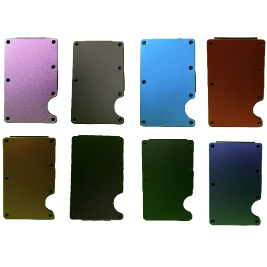 Metal Wallets - RFID Blocking w/ Money Clip